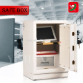 Outstanding mechanical password portable two key safe box